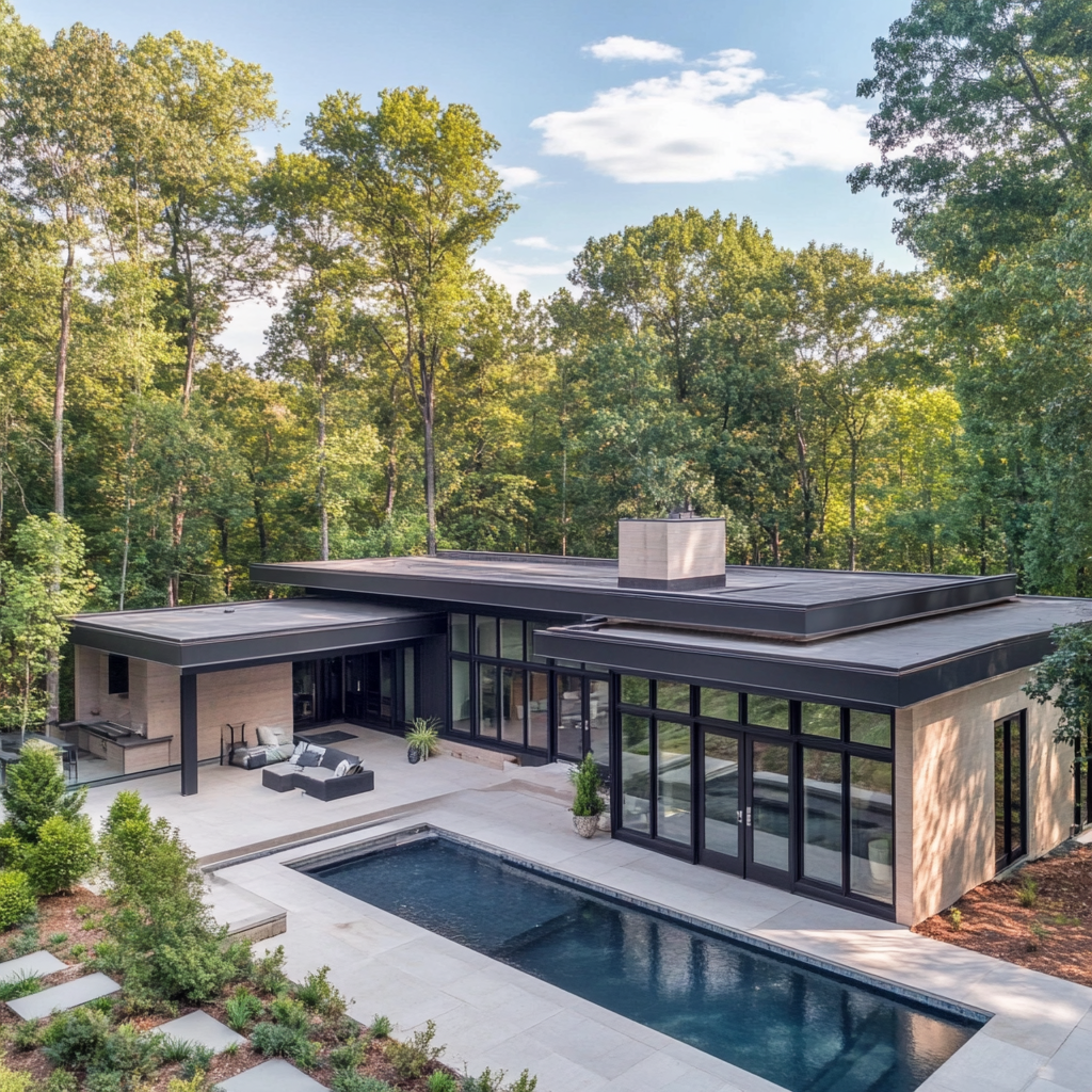 flat roofs